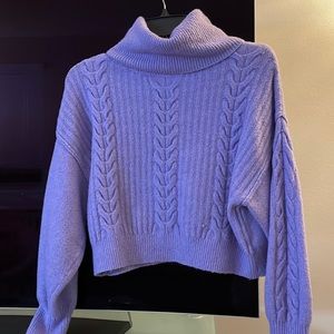 Wild Fable Purple Knit Sweater, NWOT